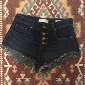 High waisted shorts
